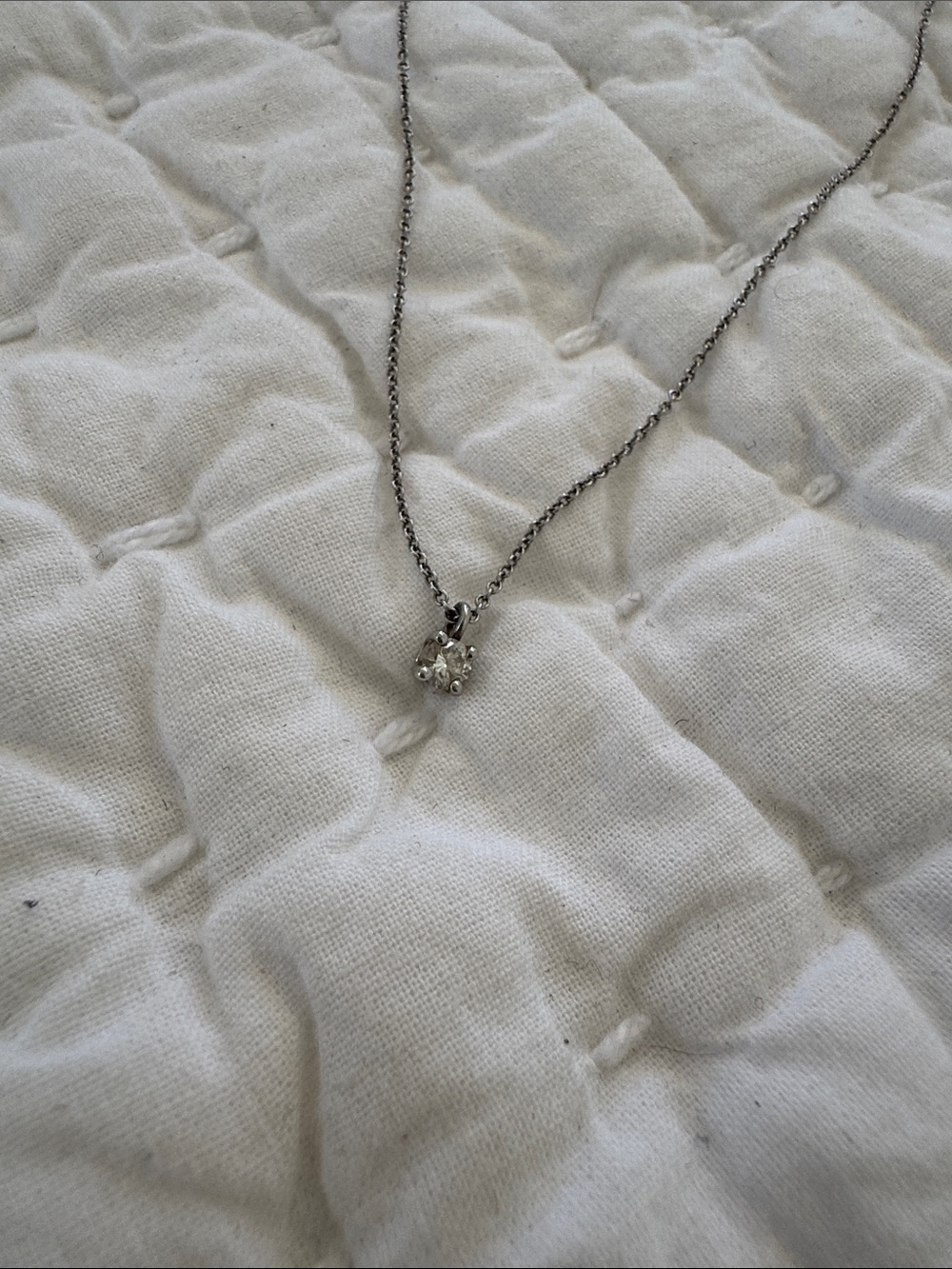 Tiffany & Co. Platinum Diamond Necklace